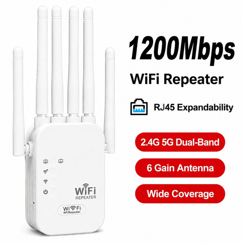 Extender wifi 1200mbps dual - 1200mbps,