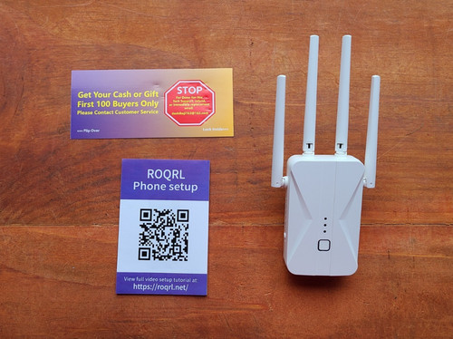 Wifi extender amplificatore - wifi, di