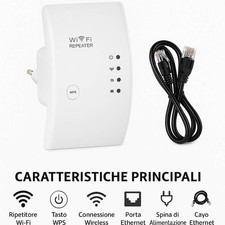Ripetitore WiFi con tasto WPS